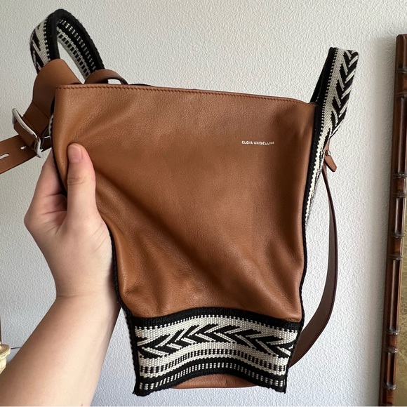 Brown Leather Handbag - Picture 1 of 8